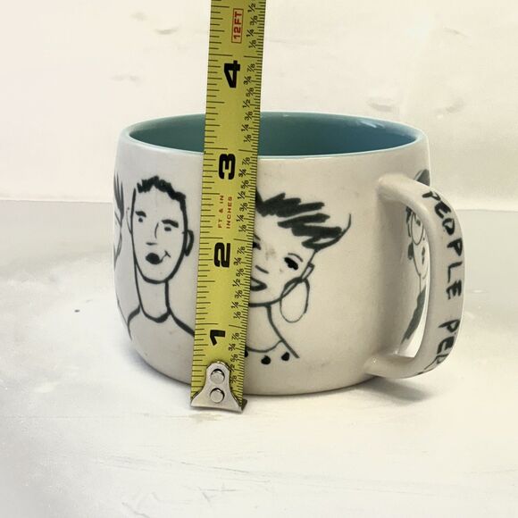Anthropologie My Kind Of Person Mug People Person Cup - Picture 7 of 8